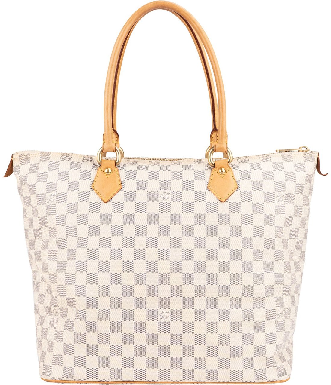 Louis Vuitton Louis Vuitton Monogram Damier Azur Saleya GM Shoulder Bag Wit