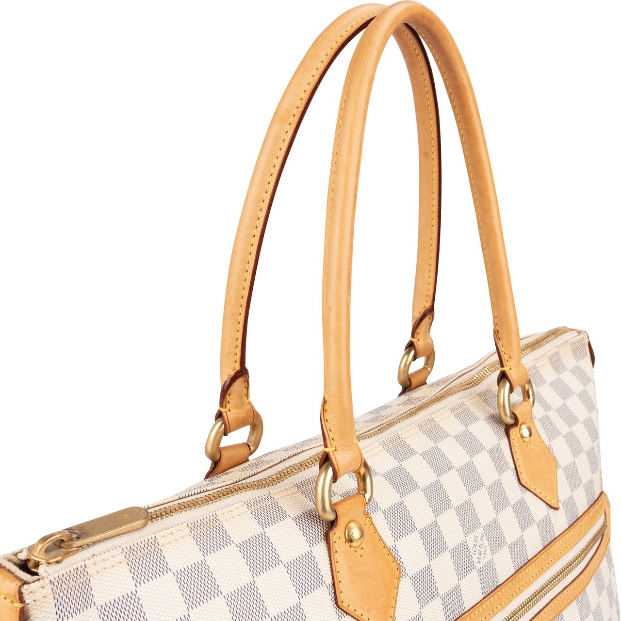 Louis Vuitton Louis Vuitton Monogram Damier Azur Saleya GM Shoulder Bag Wit