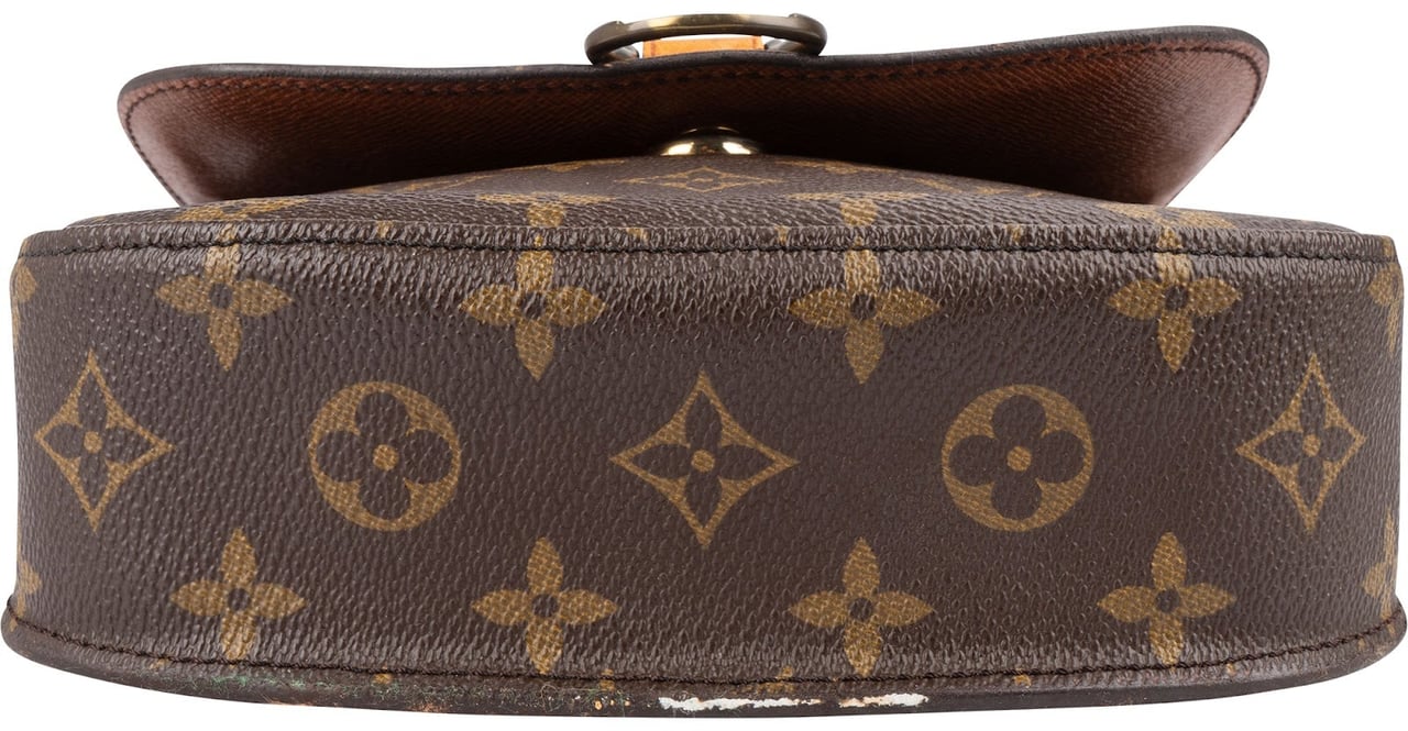 Louis Vuitton Louis Vuitton Monogram Canvas Saint Cloud MM Crossbody Bag Bruin