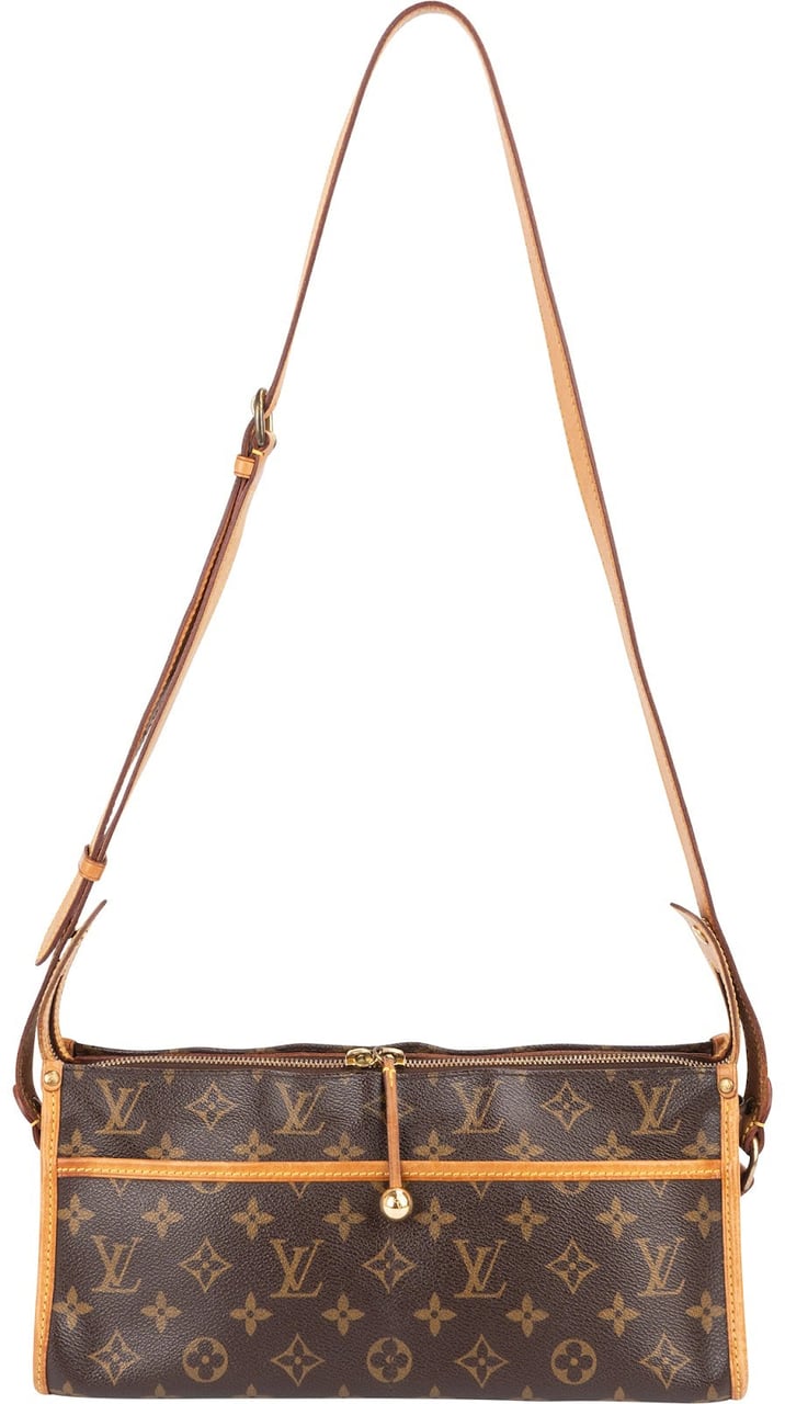 Louis Vuitton Louis Vuitton Monogram Canvas Popincourt Long Crossbody Bag Bruin