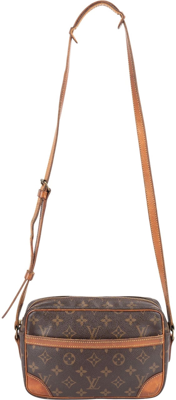 Louis Vuitton Louis Vuitton Monogram Canvas Trocadero 23 Crossbody Bag Bruin