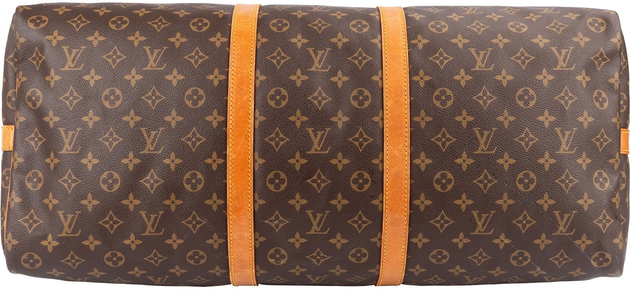 Louis Vuitton Louis Vuitton Monogram Canvas Keepall 60 Bandoulière Travel Bag Bruin