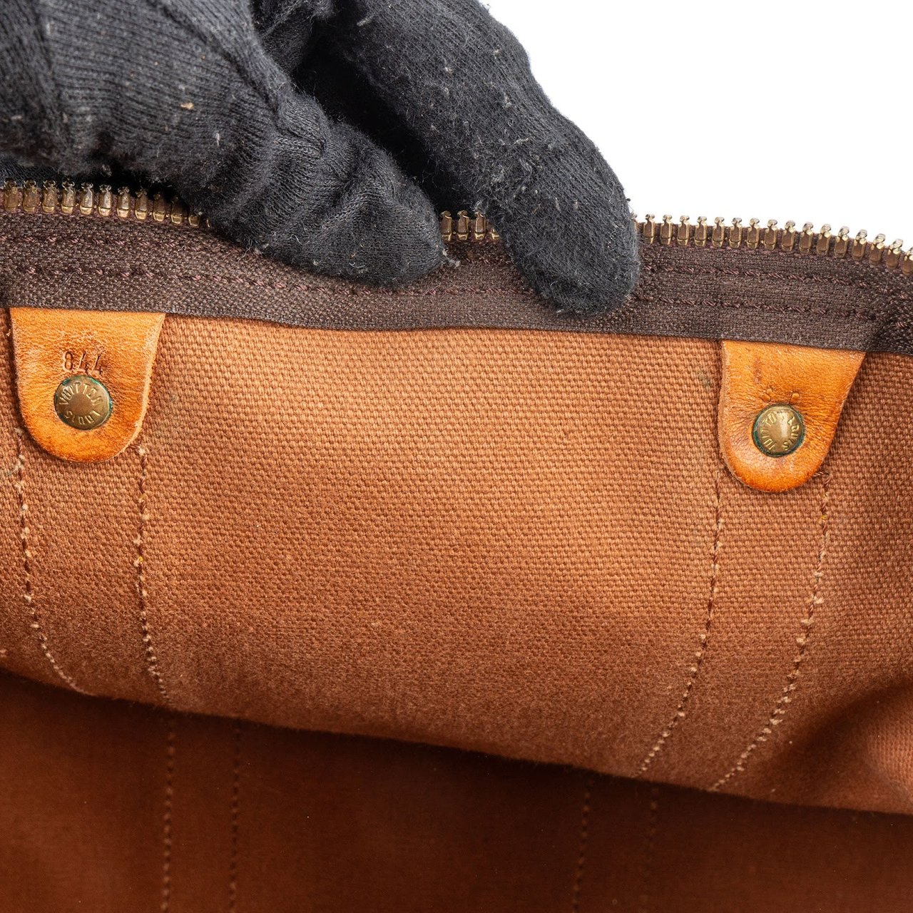 Louis Vuitton Louis Vuitton Monogram Canvas Keepall 45 Bandoulière Travel Bag Bruin