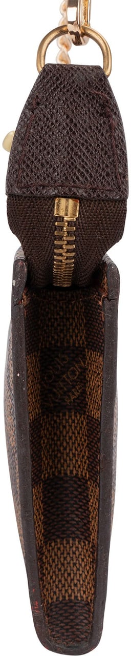 Louis Vuitton Louis Vuitton Monogram Damier Ebene Bucket Pochette Accessoires Shoulder Bag Bruin