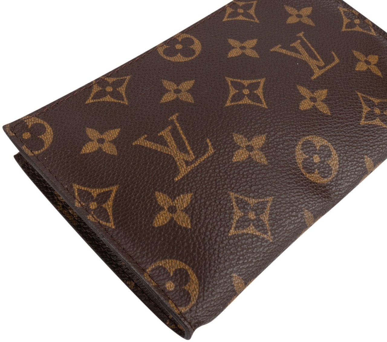 Louis Vuitton Monogram Canvas Bucket Pochette Accessoires Shoulder Bag Bruin