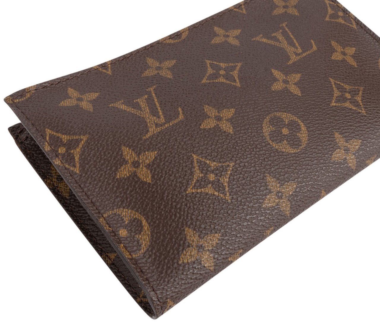 Louis Vuitton Monogram Canvas Bucket Pochette Accessoires Shoulder Bag Bruin