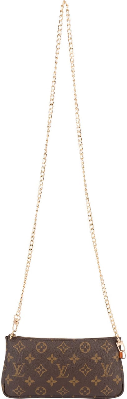 Louis Vuitton Louis Vuitton Monogram Canvas Sac Shopping Pochette Accessoires Crossbody Bag Bruin