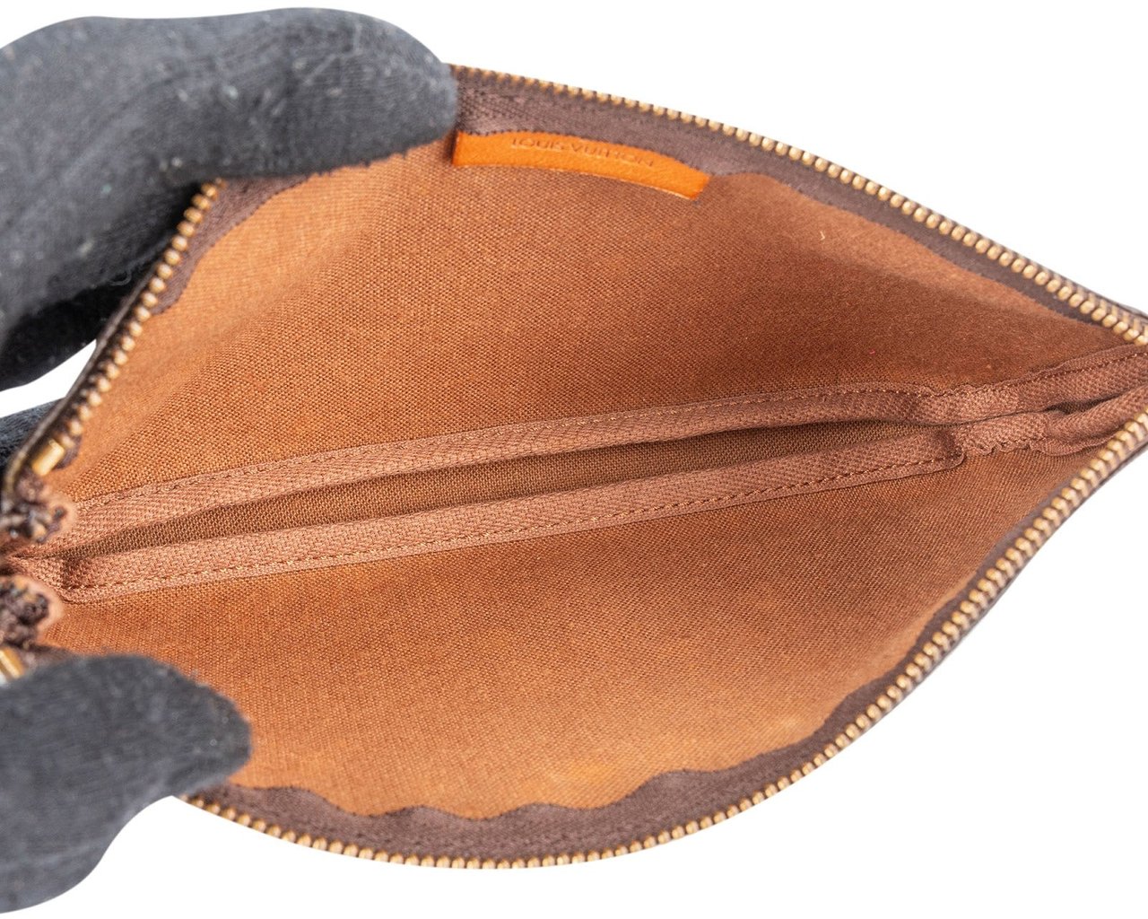 Louis Vuitton Louis Vuitton Monogram Canvas Sac Shopping Pochette Accessoires Crossbody Bag Bruin