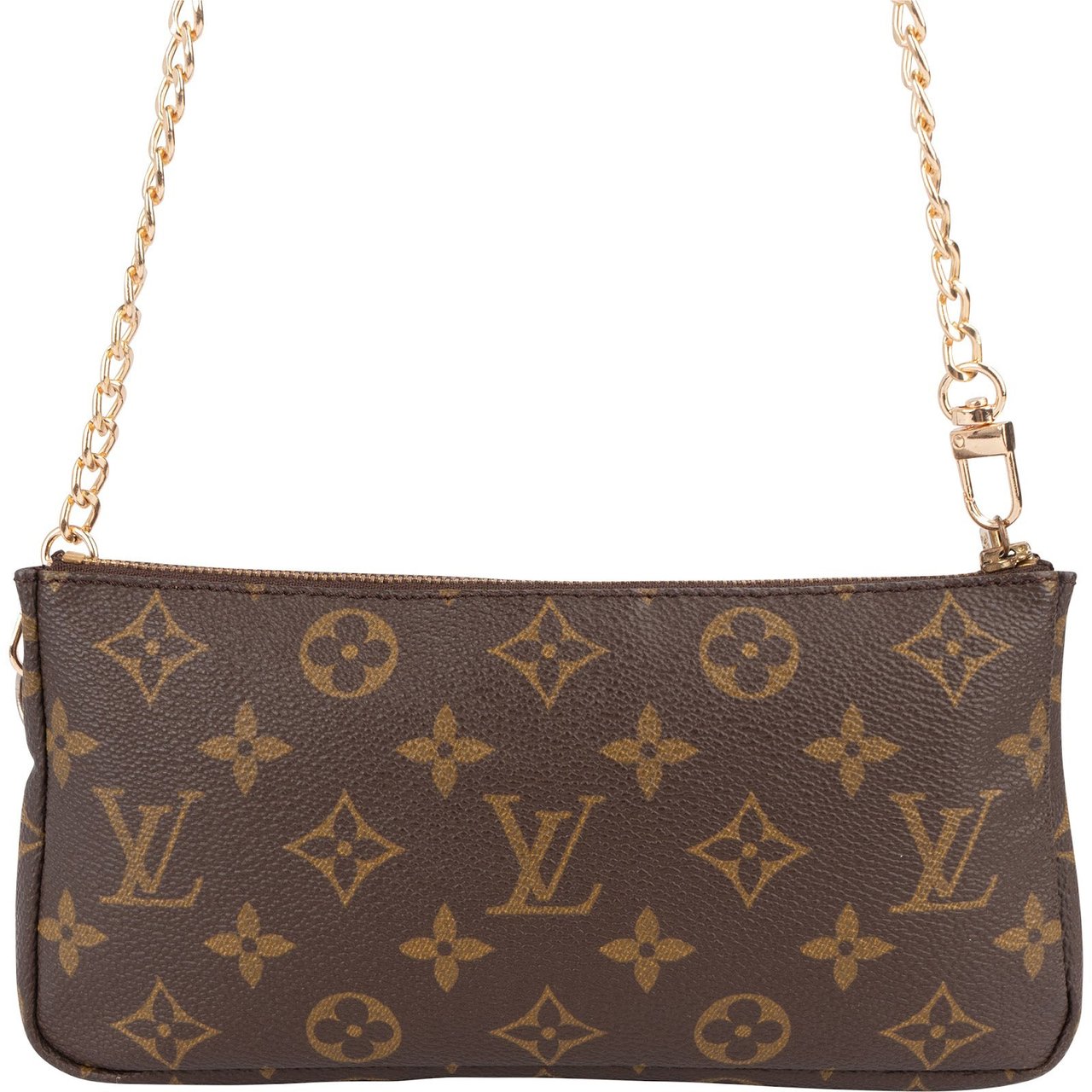 Louis Vuitton Louis Vuitton Monogram Canvas Sac Shopping Pochette Accessoires Crossbody Bag Bruin