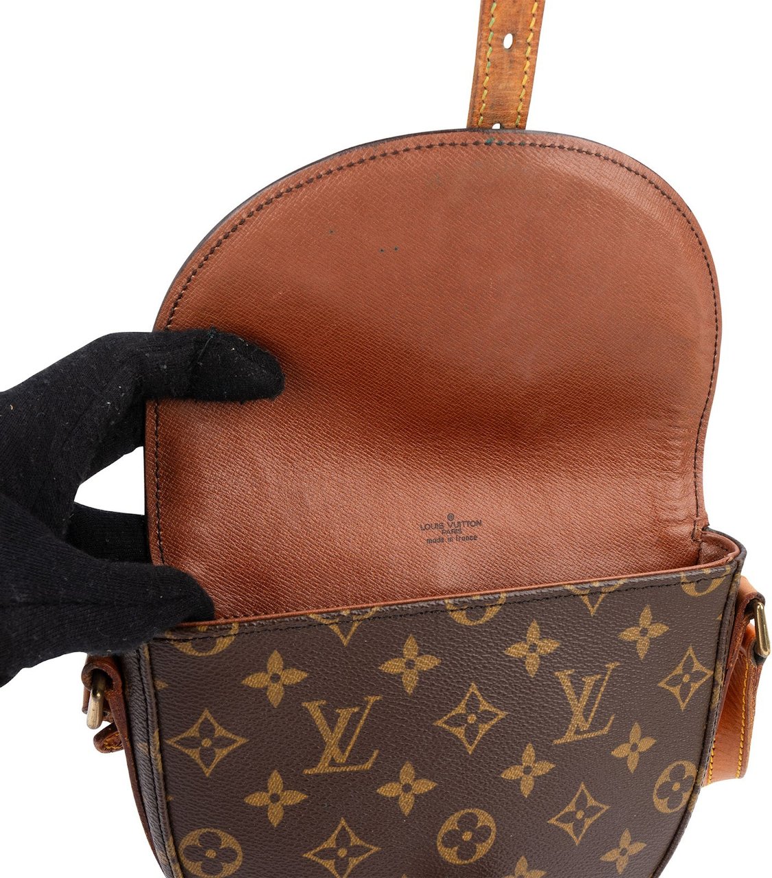 Louis Vuitton Louis Vuitton Monogram Canvas Chantilly PM Crossbody Bag Bruin