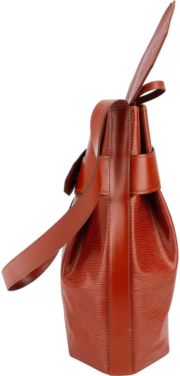 Louis Vuitton Louis Vuitton Brown Epi Leather Sac d'Epaule Shoulder Bag Bruin