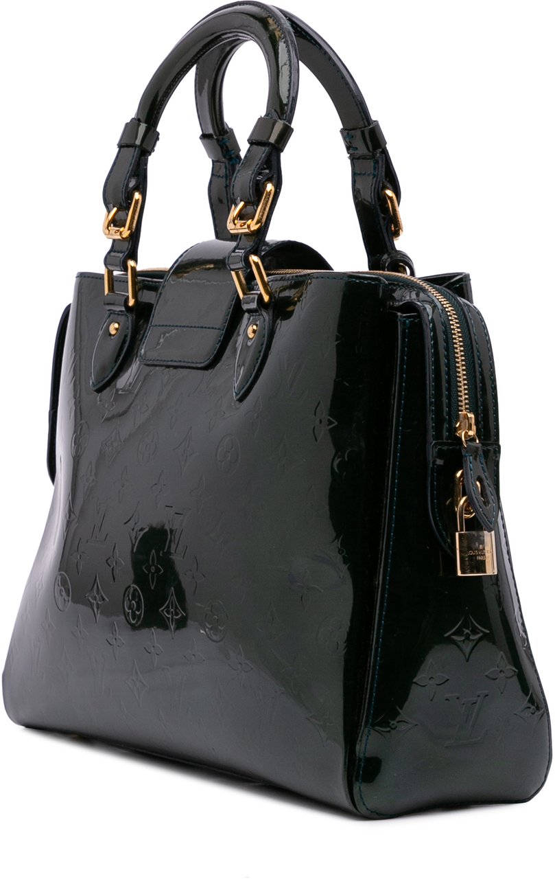 Louis Vuitton Monogram Vernis Melrose Avenue Groen