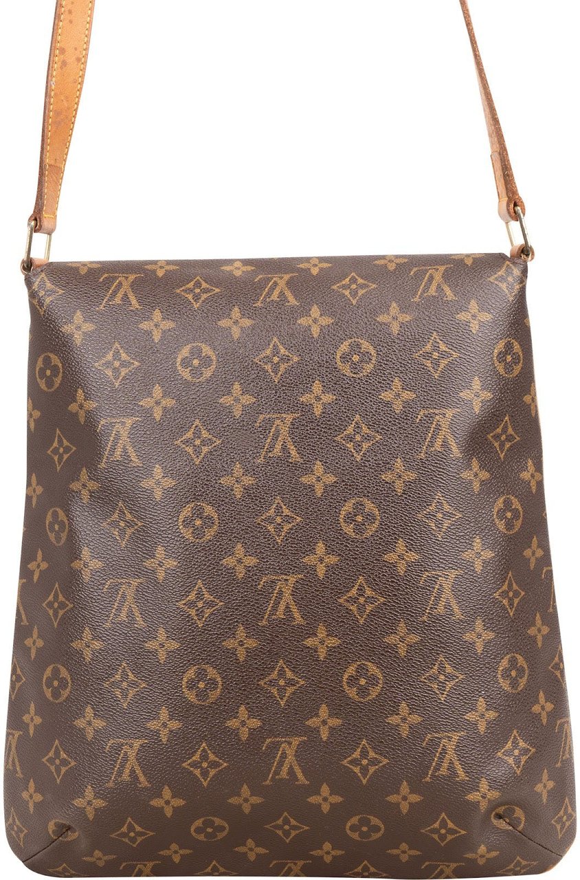 Louis Vuitton Louis Vuitton Monogram Canvas Salsa Musette GM Crossbody Bag Bruin