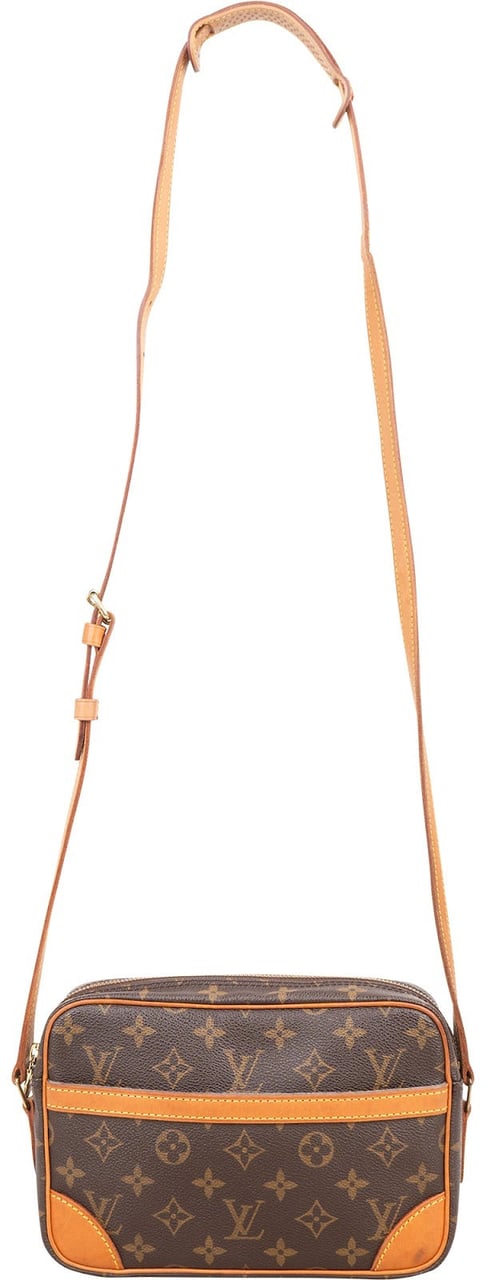 Louis Vuitton Louis Vuitton Monogram Canvas Trocadero 23 Crossbody Bag Bruin