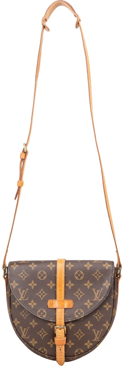 Louis Vuitton Louis Vuitton Monogram Canvas Chantilly MM Crossbody Bag Bruin