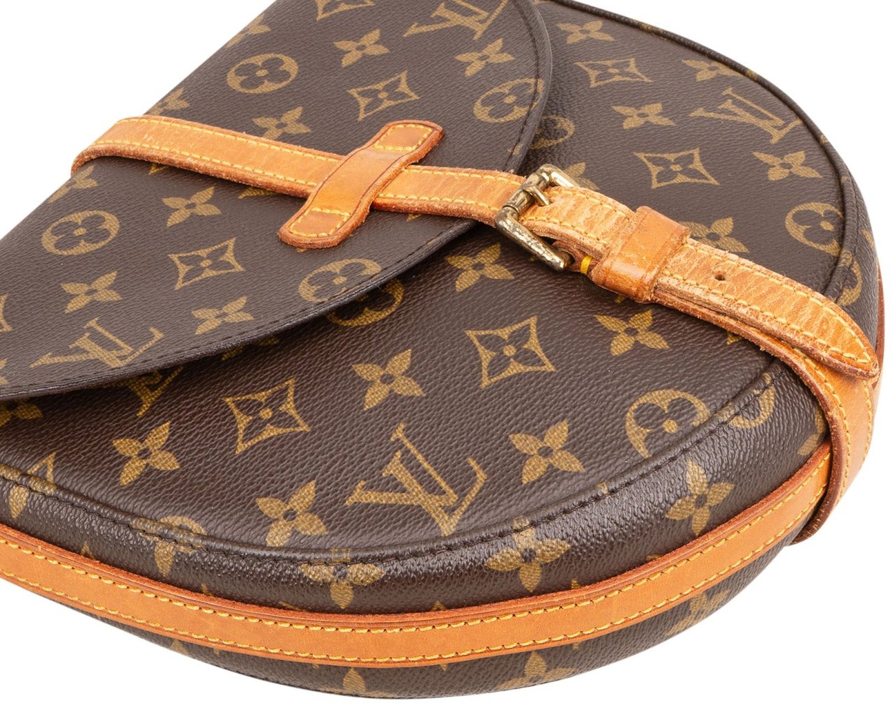 Louis Vuitton Louis Vuitton Monogram Canvas Chantilly MM Crossbody Bag Bruin