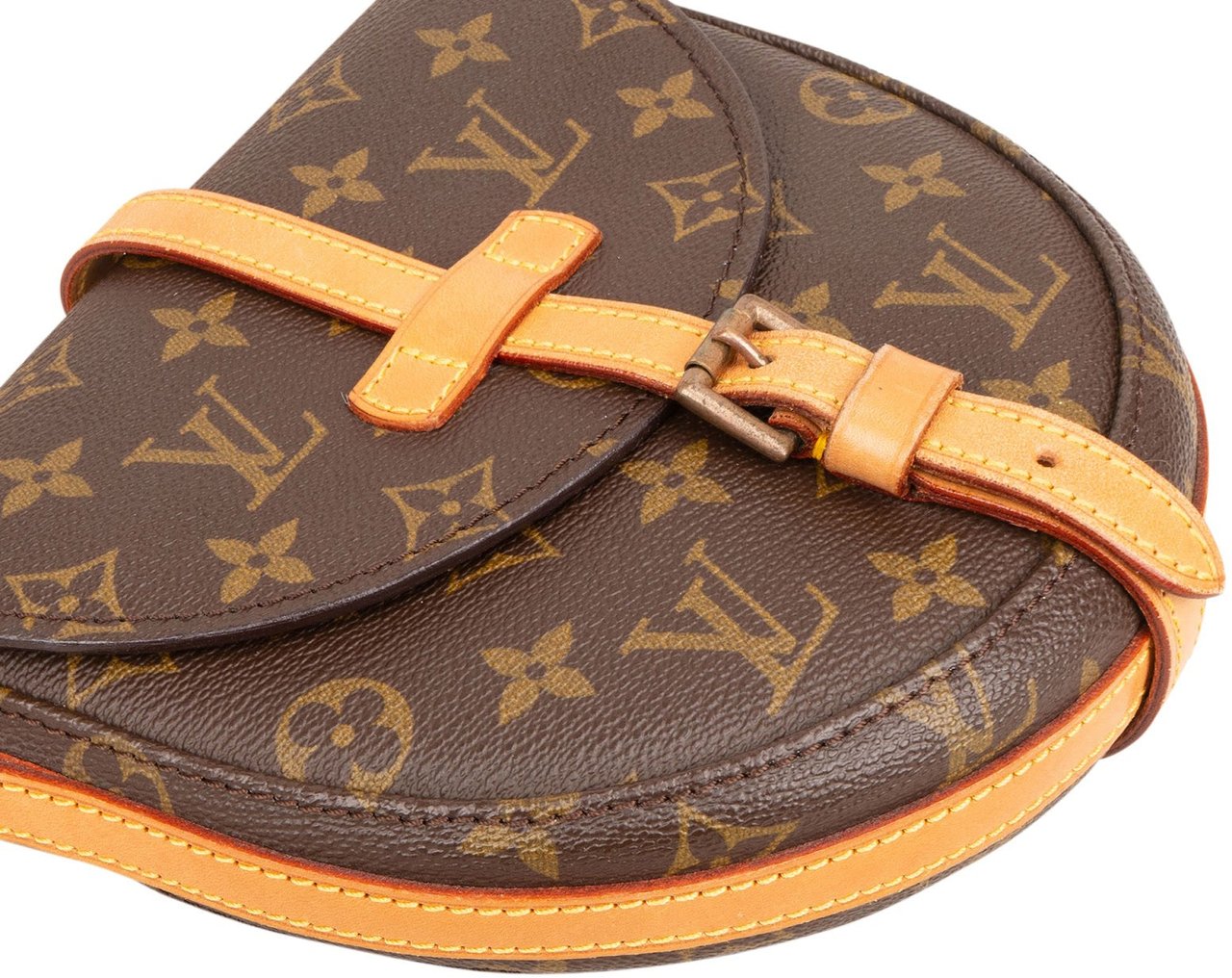 Louis Vuitton Louis Vuitton Monogram Canvas Chantilly PM Crossbody Bag Bruin