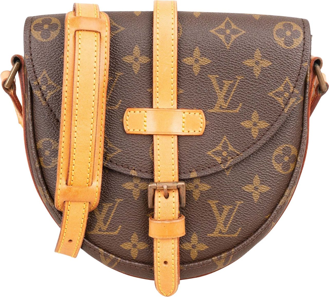 Louis Vuitton Louis Vuitton Monogram Canvas Chantilly PM Crossbody Bag Bruin