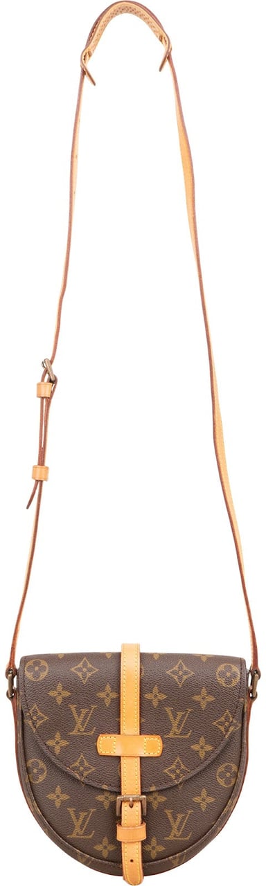 Louis Vuitton Louis Vuitton Monogram Canvas Chantilly PM Crossbody Bag Bruin
