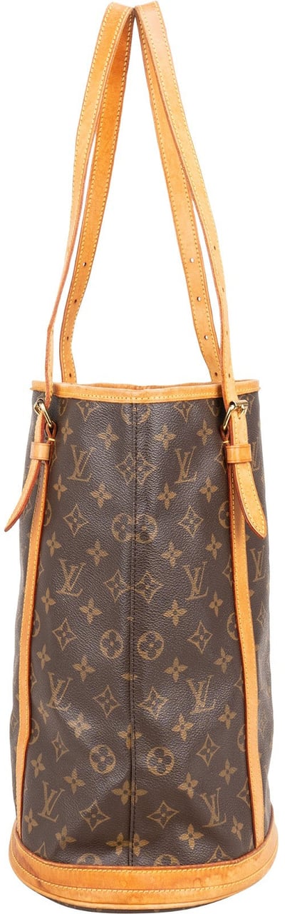 Louis Vuitton Louis Vuitton Monogram Canvas Bucket GM Shoulder Bag Bruin