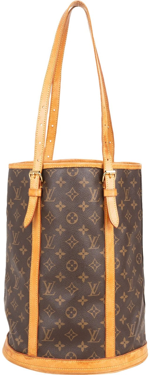 Louis Vuitton Louis Vuitton Monogram Canvas Bucket GM Shoulder Bag Bruin