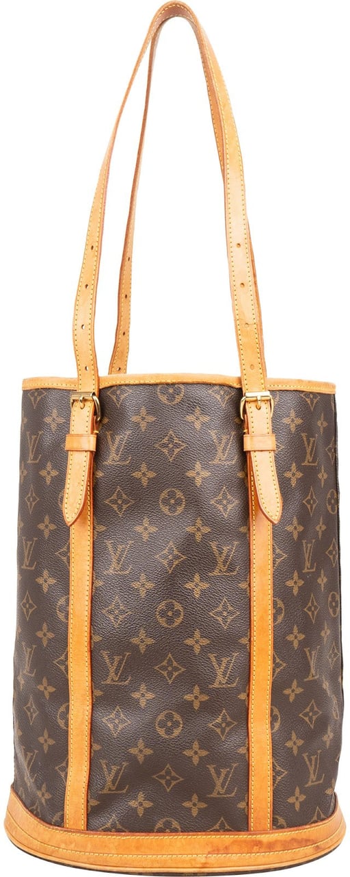 Louis Vuitton Louis Vuitton Monogram Canvas Bucket GM Shoulder Bag Bruin