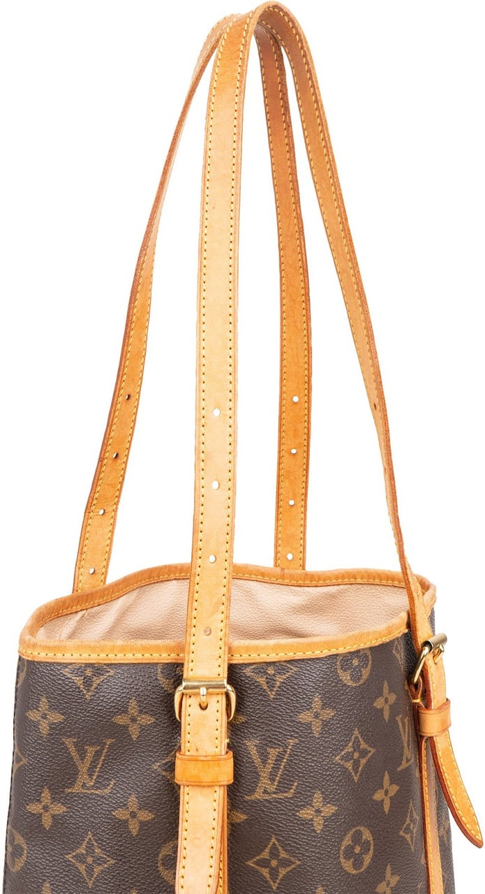 Louis Vuitton Louis Vuitton Monogram Canvas Bucket GM Shoulder Bag Bruin