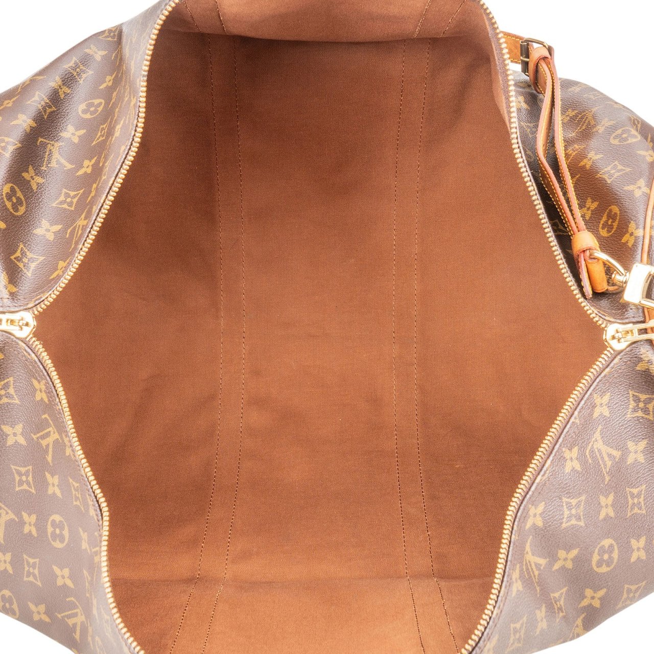 Louis Vuitton Louis Vuitton Monogram Canvas Keepall 60 Bandoulière Travel Bag Bruin