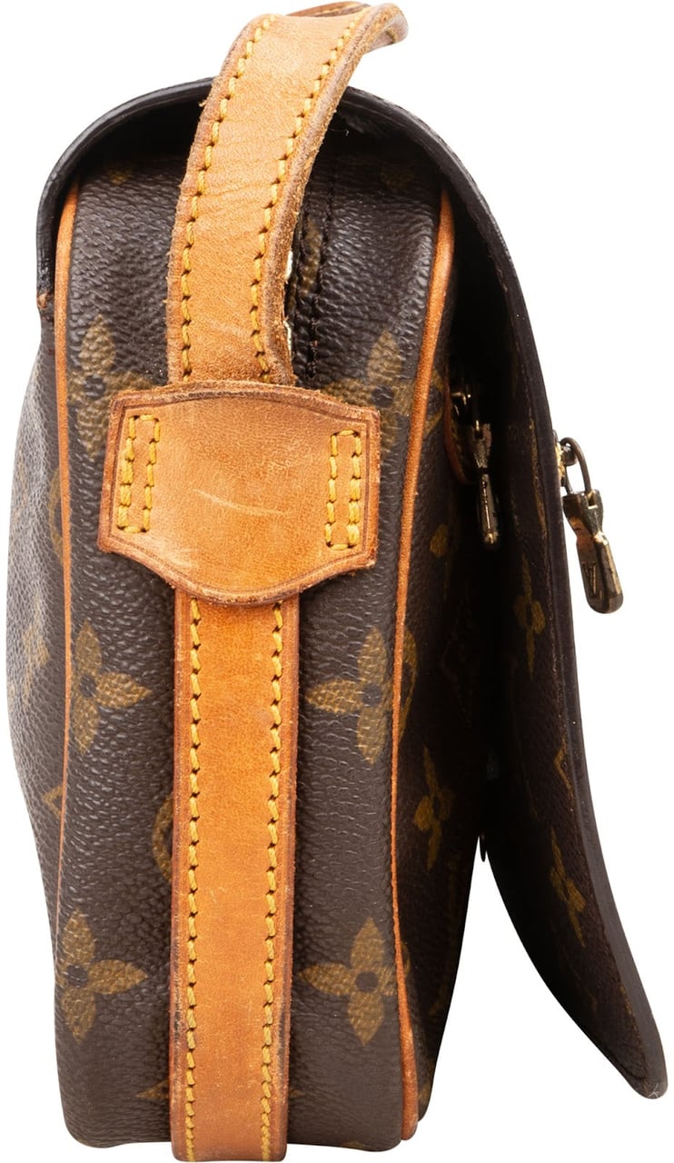 Louis Vuitton Louis Vuitton Monogram Canvas Saint Germain PM Crossbody Bag Bruin