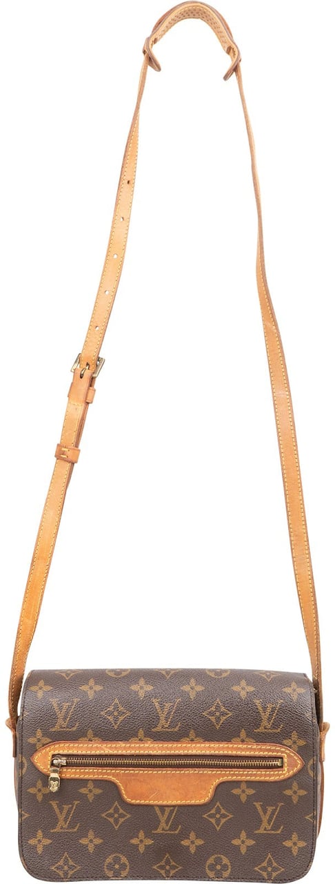 Louis Vuitton Louis Vuitton Monogram Canvas Saint Germain PM Crossbody Bag Bruin