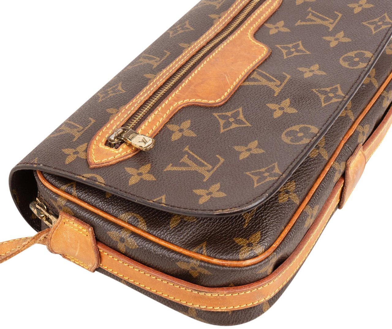 Louis Vuitton Louis Vuitton Monogram Canvas Saint Germain PM Crossbody Bag Bruin