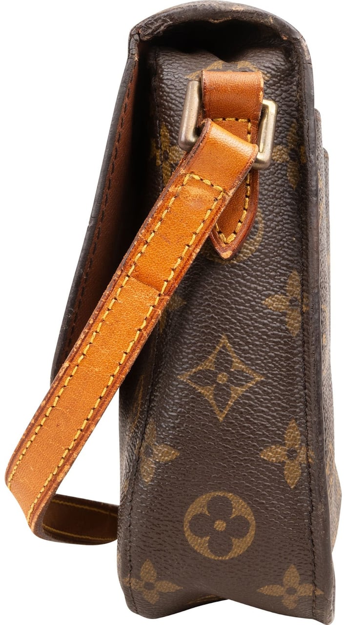 Louis Vuitton Louis Vuitton Monogram Canvas Saint Cloud MM Crossbody Bag Bruin