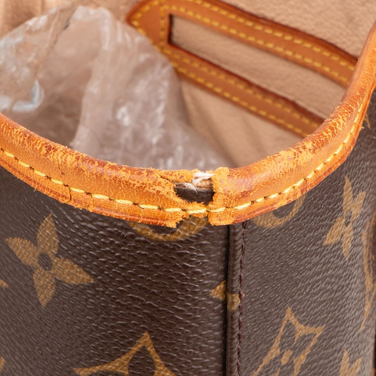 Louis Vuitton Louis Vuitton Monogram Canvas Bucket PM Shoulder Bag Bruin