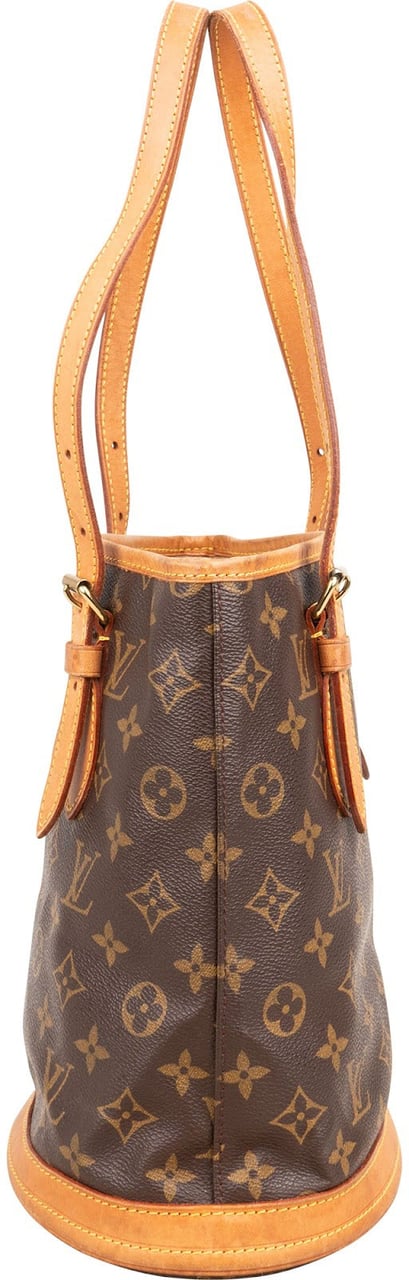 Louis Vuitton Louis Vuitton Monogram Canvas Petit Bucket PM Shoulder Bag Bruin