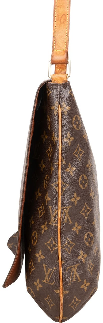 Louis Vuitton Louis Vuitton Monogram Canvas Salsa Musette GM Crossbody Bag Bruin