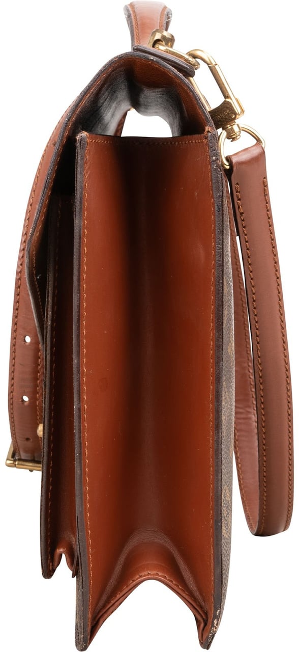 Louis Vuitton Louis Vuitton Monogram Canvas Monceau Handbag Bruin