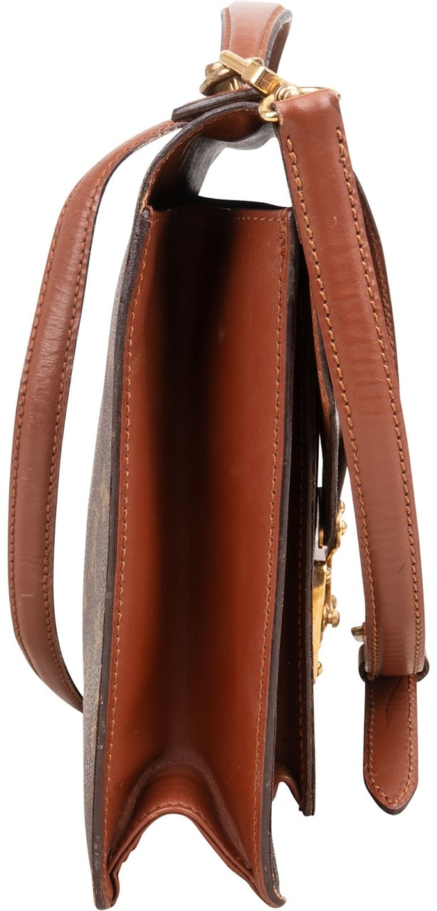 Louis Vuitton Louis Vuitton Monogram Canvas Monceau Handbag Bruin