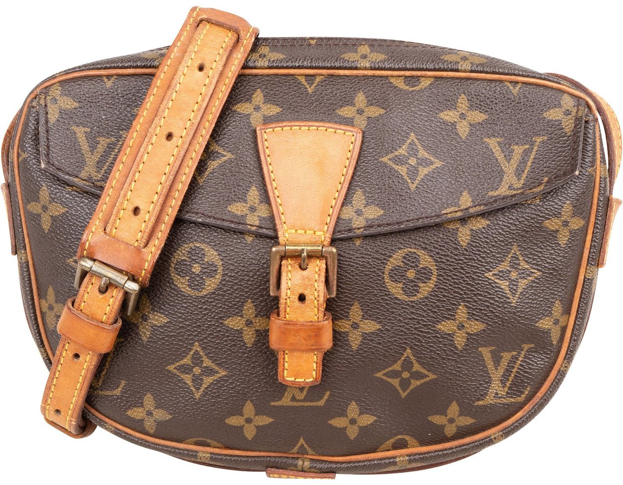 Louis Vuitton Louis Vuitton Monogram Canvas Jeune Fille PM Crossbody Bag Bruin