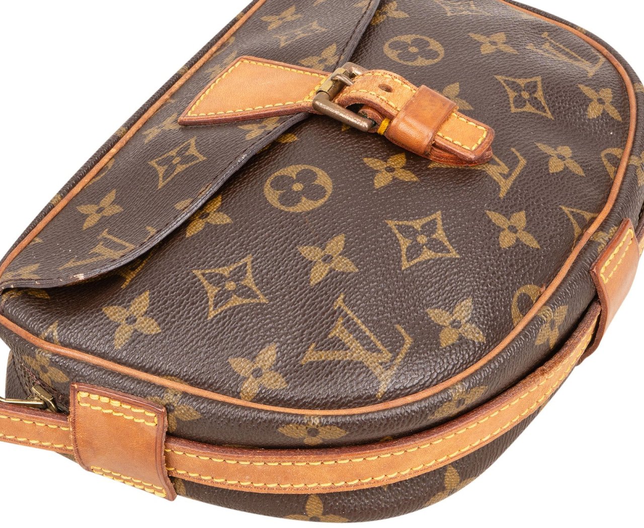Louis Vuitton Louis Vuitton Monogram Canvas Jeune Fille PM Crossbody Bag Bruin