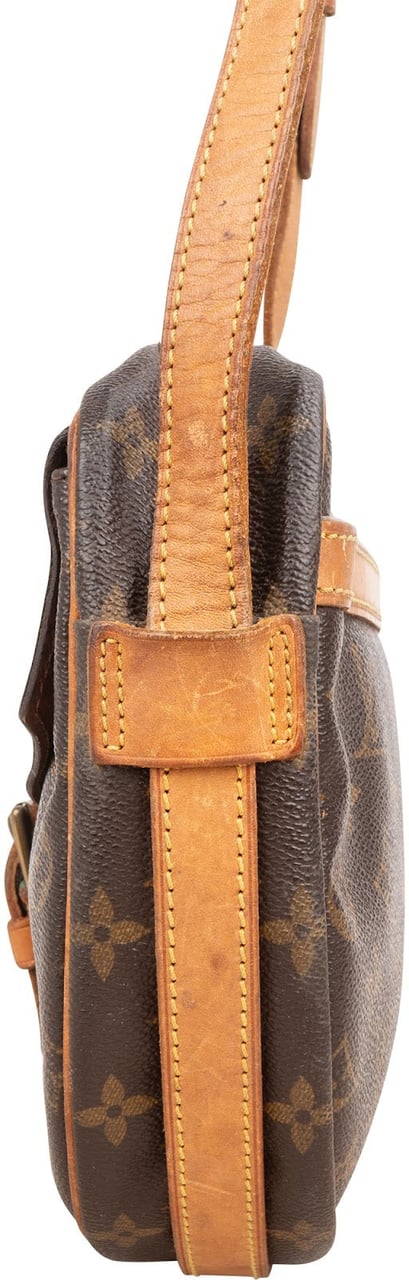 Louis Vuitton Louis Vuitton Monogram Canvas Jeune Fille GM Crossbody Bag Bruin