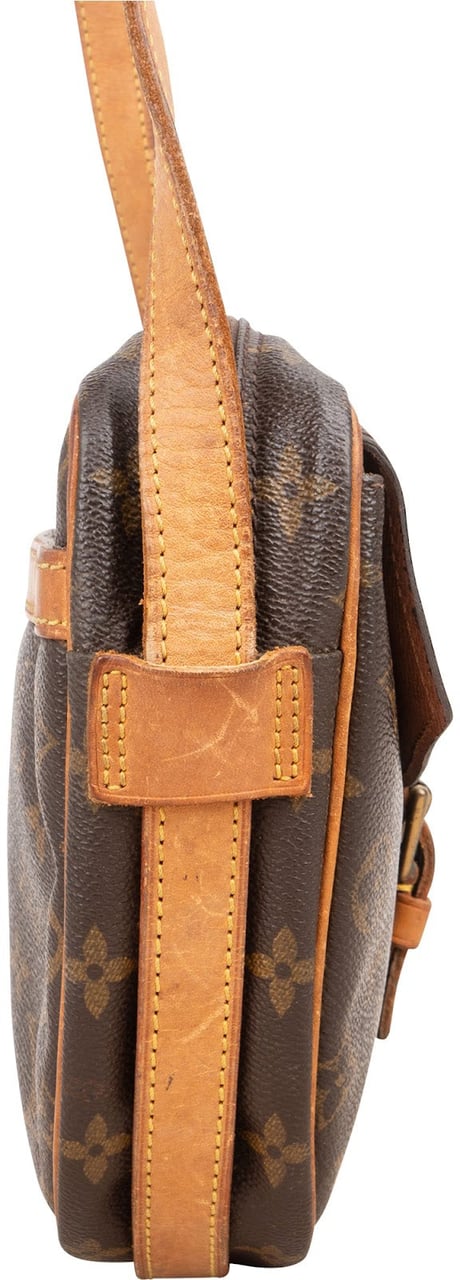 Louis Vuitton Louis Vuitton Monogram Canvas Jeune Fille GM Crossbody Bag Bruin