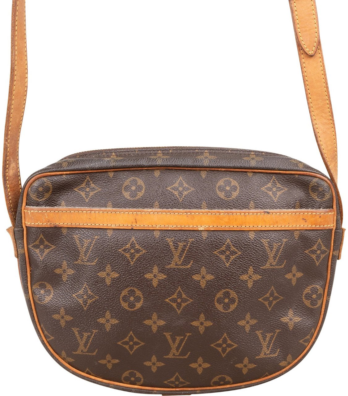 Louis Vuitton Louis Vuitton Monogram Canvas Jeune Fille GM Crossbody Bag Bruin