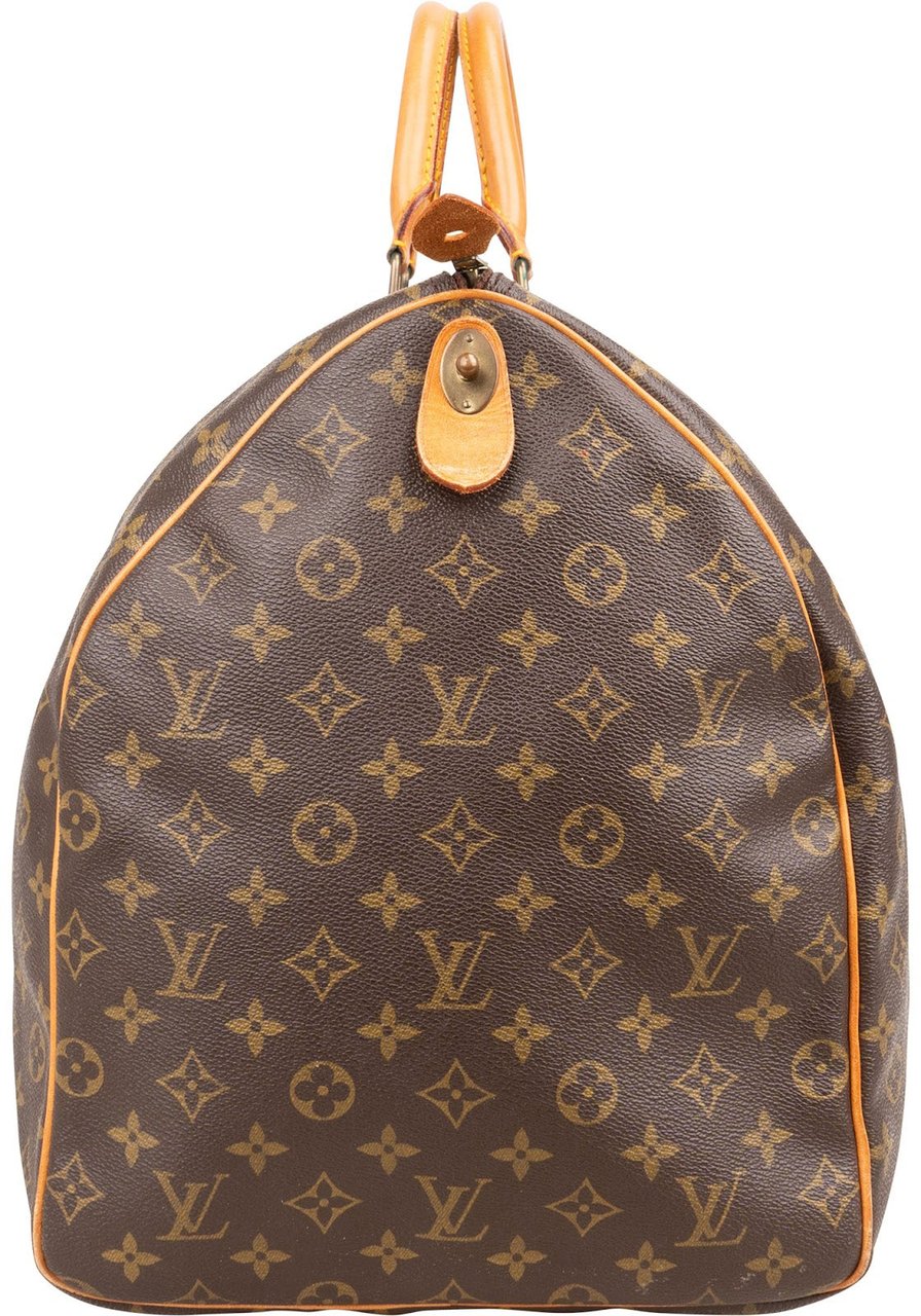 Louis Vuitton Monogram Canvas Keepall 60 Travel Bag Bruin