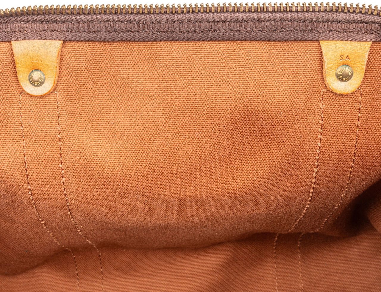 Louis Vuitton Monogram Canvas Keepall 60 Travel Bag Bruin