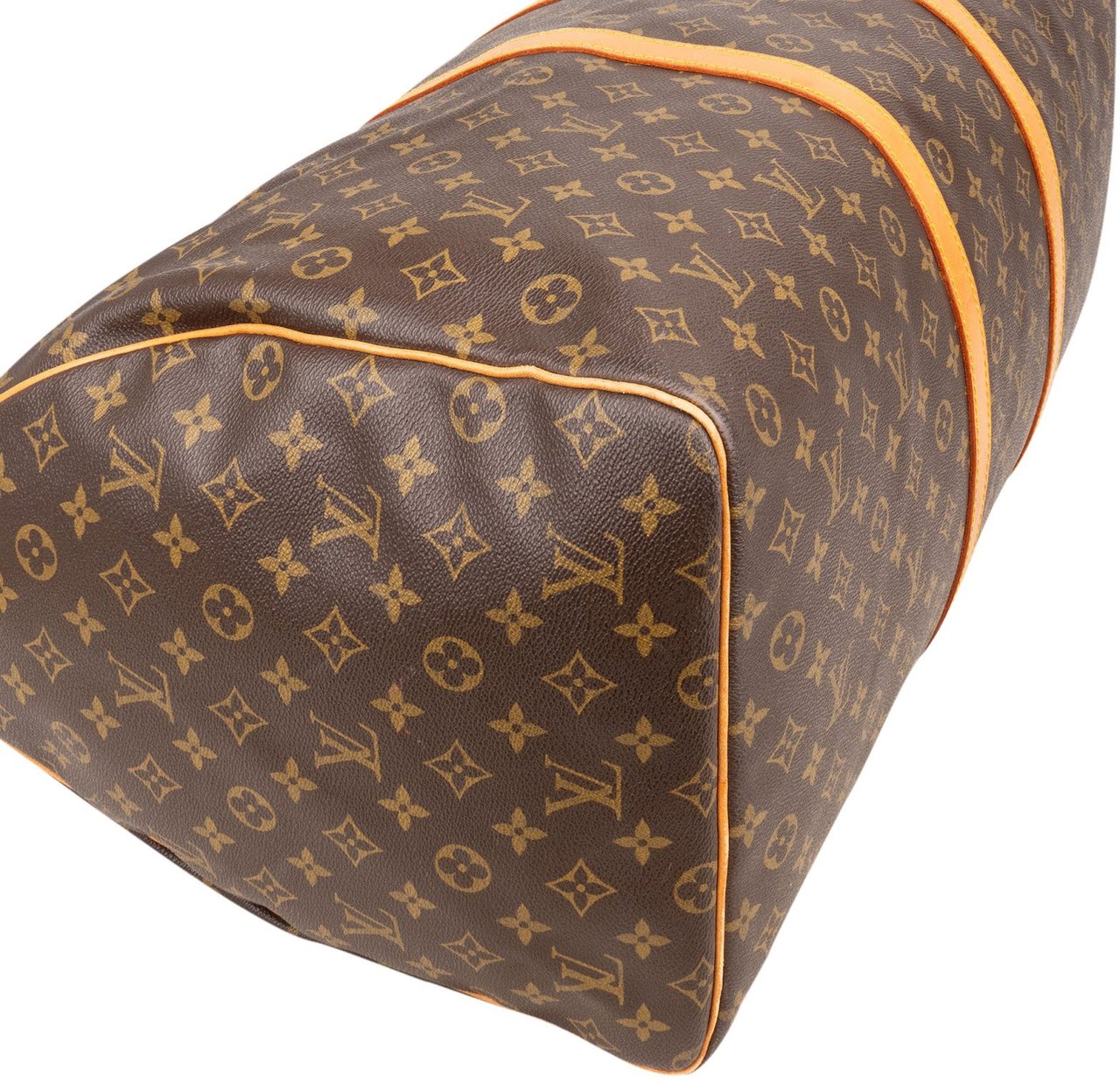 Louis Vuitton Monogram Canvas Keepall 60 Travel Bag Bruin