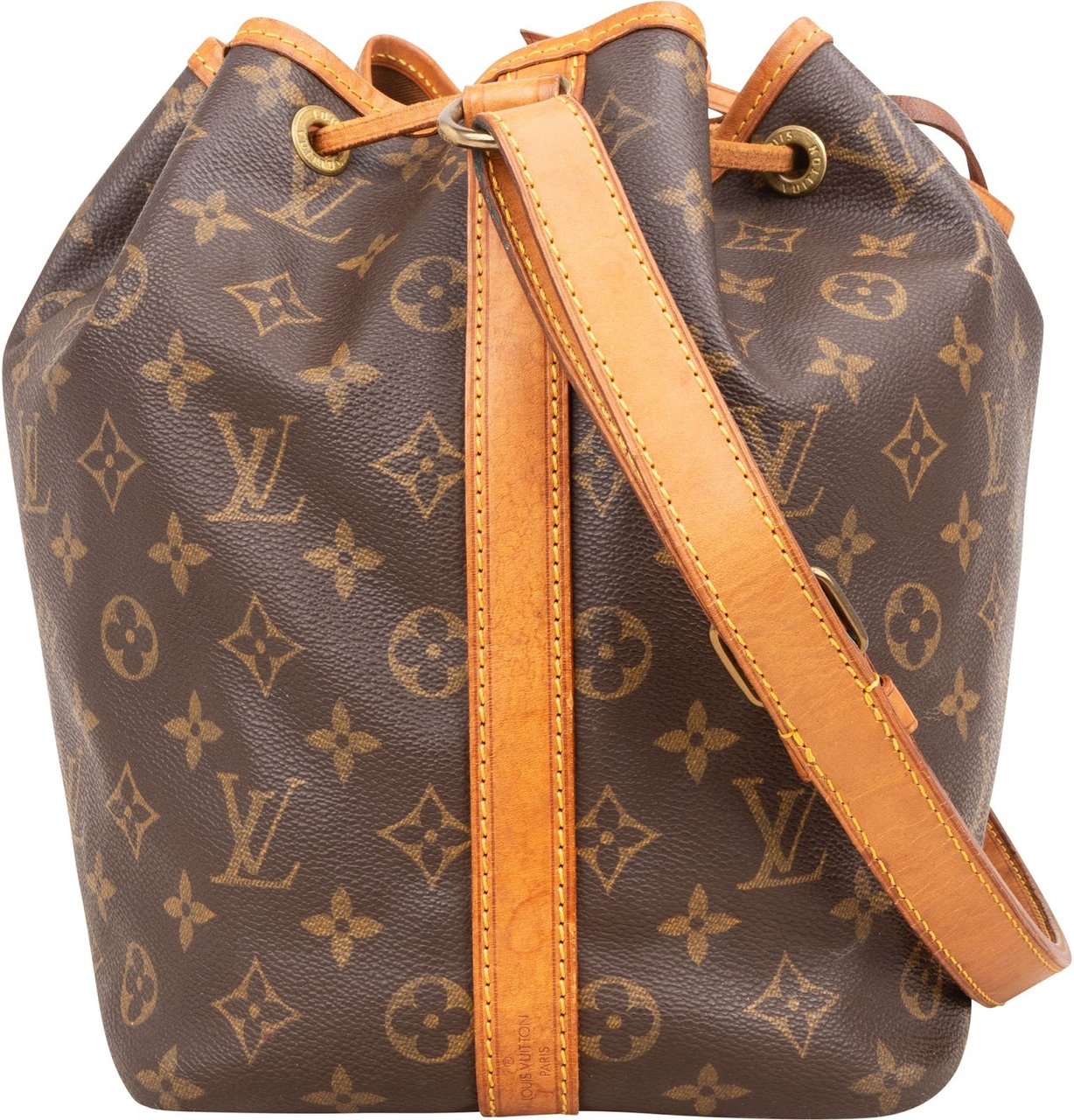 Louis Vuitton Monogram Canvas Sac Noé Petit Shoulder Bag Bruin
