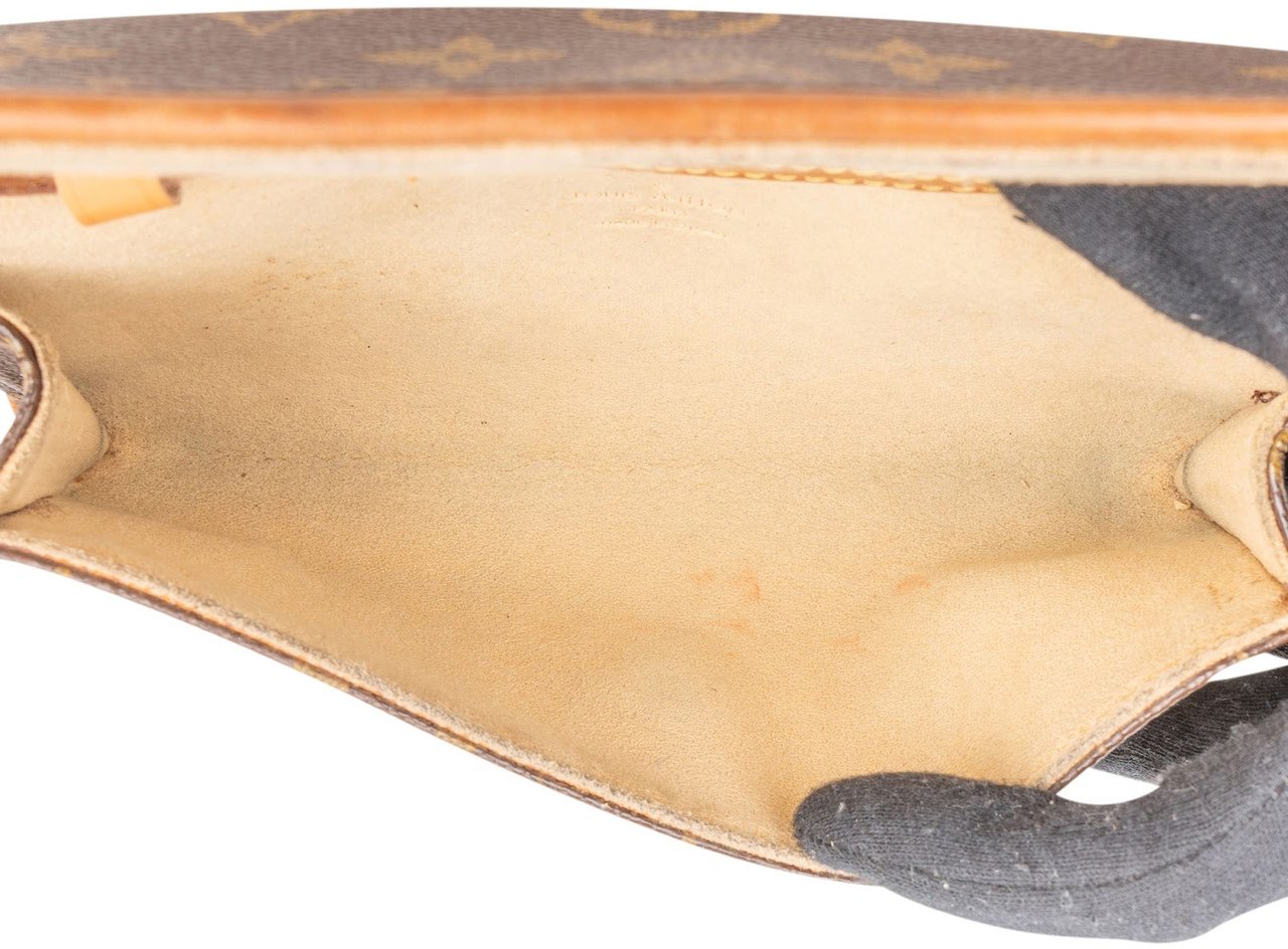 Louis Vuitton Louis Vuitton Monogram Canvas Twin Pochette Crossbody Bag Bruin