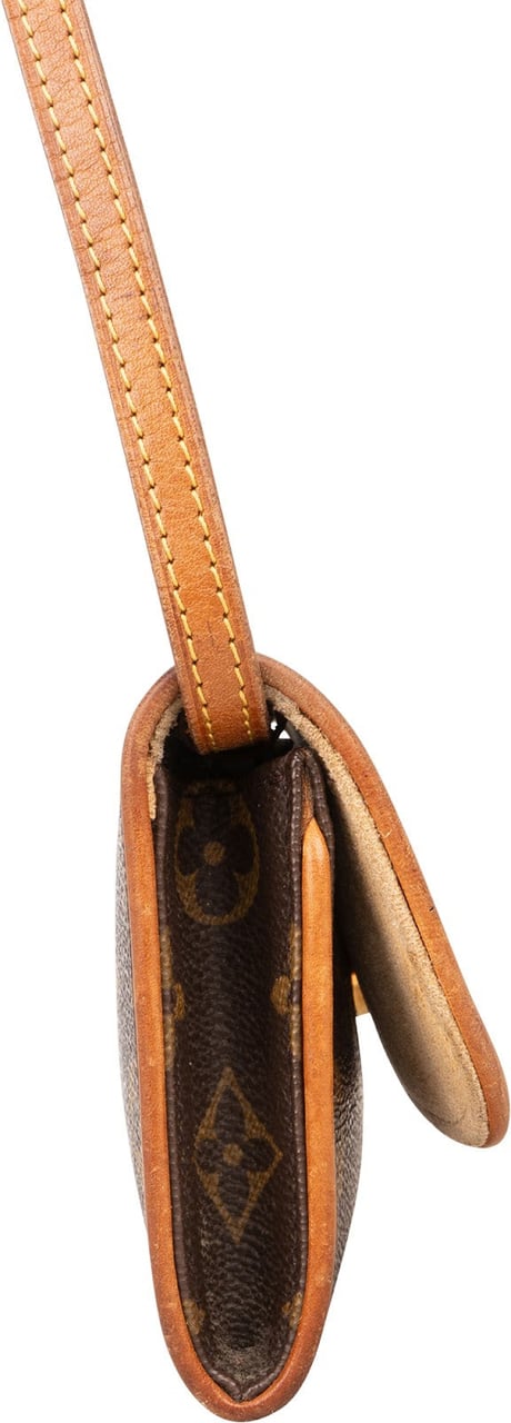 Louis Vuitton Louis Vuitton Monogram Canvas Twin Pochette Crossbody Bag Bruin