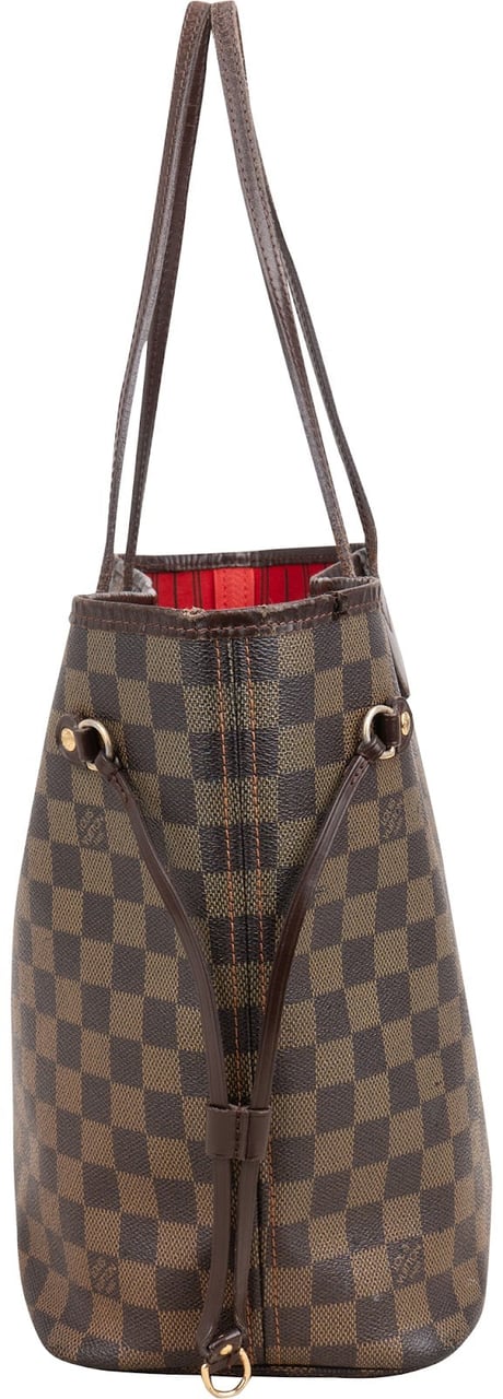 Louis Vuitton Louis Vuitton Monogram Damier Ebene Neverfull MM Shoulder Bag Bruin