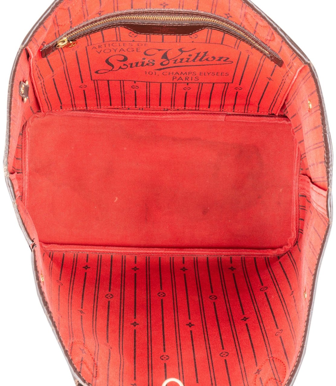 Louis Vuitton Louis Vuitton Monogram Damier Ebene Neverfull MM Shoulder Bag Bruin